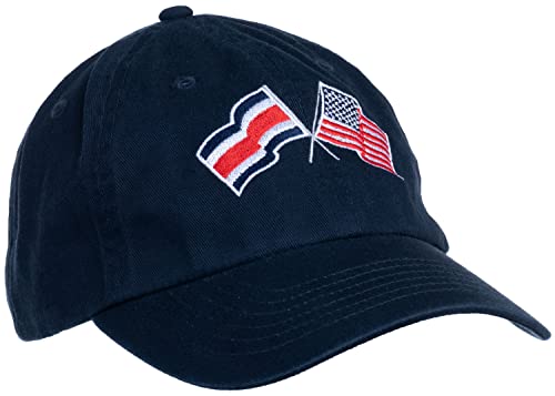Image of Ann Arbor T-shirt Co. American Friendship Nations Flag Baseball Low Profile Dad Hat for Men Women