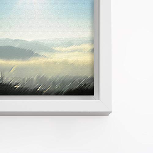 Schattenfugenrahmen 50×70 cm für Leinwände und Bilder