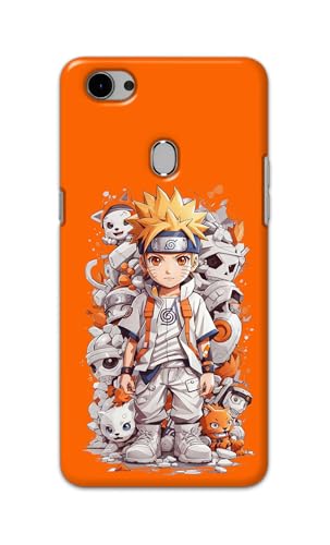 Image of PRINTFIDAA Printed Hard Back Cover Case for Oppo F7 Back Cover (Famous Anime Cartoon Character) -112