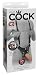 Pipedream Products King Cock 10 Hollow Strap On Suspender System Flesh