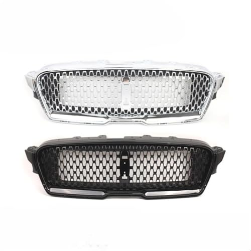 Parrilla de panal para Lincoln MKZ 2017 a 2019: parachoques delantero estilo carreras 3