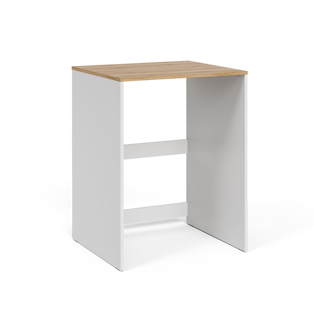 Vicco Armario para Lavadora Viktor, Blanco/​Artesano, 68 x 88.2 cm, para Almacenamiento Que Ahorra Espacio sobre lavadoras