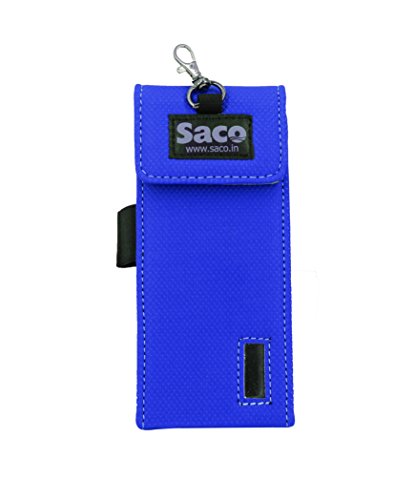 Saco Pouch Case Protector Compatible with Lenovo PA10400 10400mAh Powerbank - Blue