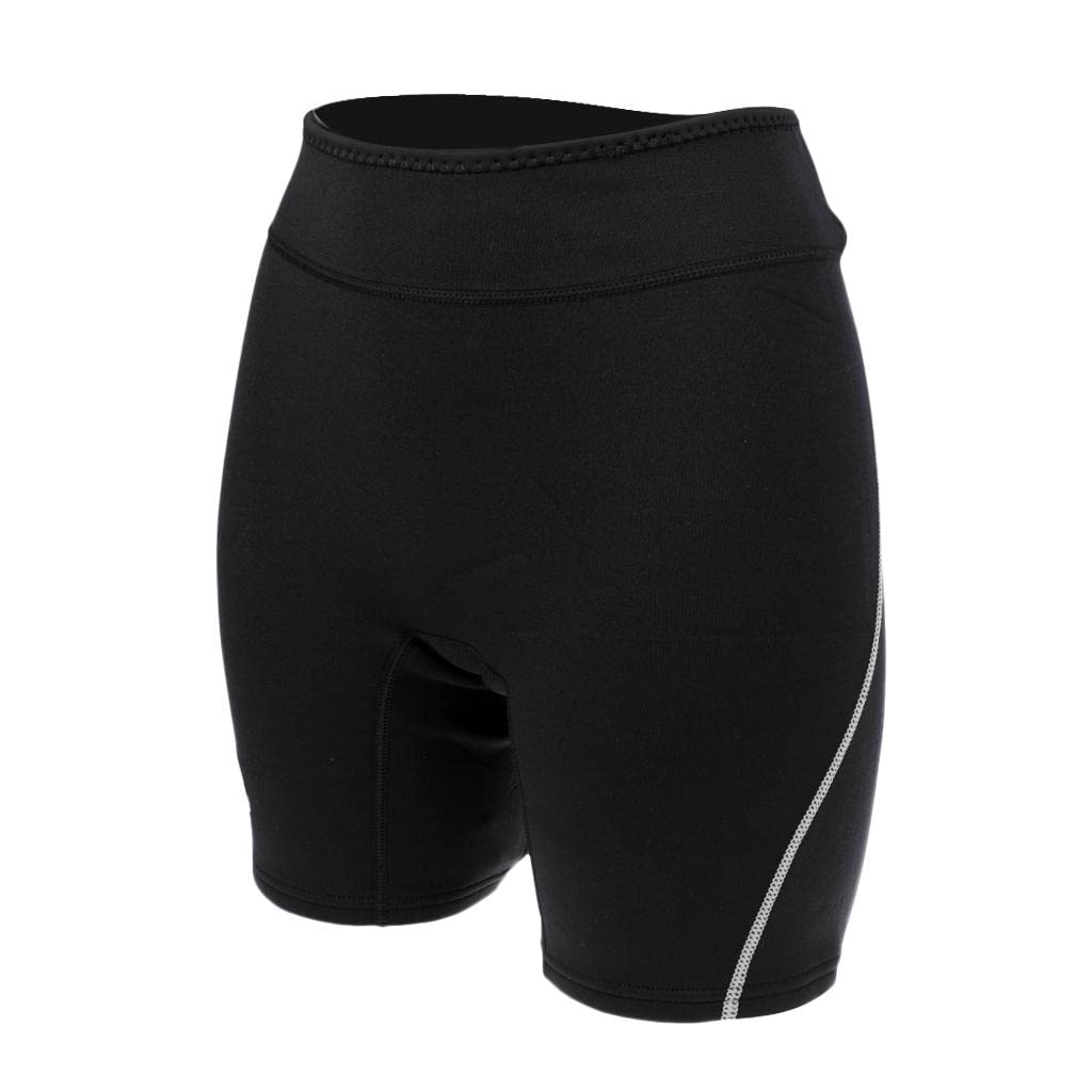 Pantaloncini Muta Uomo Donna Pantaloncini in Neoprene 1.5mm Pantaloncini da Sub Protezione UV Pantaloncini Neoprene Surf, Grigio Uomo, L