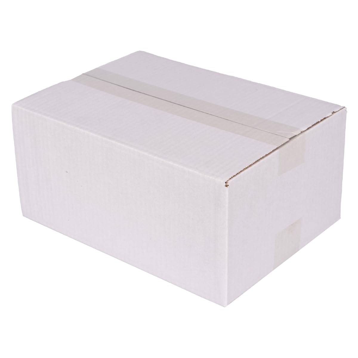 verpacking Kartony składane 300 x 215 x 140 mm białe (wymiary zewnętrzne 305 x 220 x 150 mm) KK 30 1-faliste karton wysyłkowy do średnich towarów DHL paczki M DPD S GLS kartony (75 sztuk)