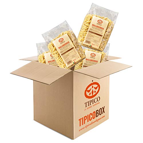 Box Malloreddus Sardi - Tipico di Sardegna - Pasta corta tipica - 8 Confezioni