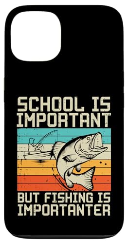School Important Fishing Importer, Divertido, para niños y Hombres Carcasa para iPhone 13
