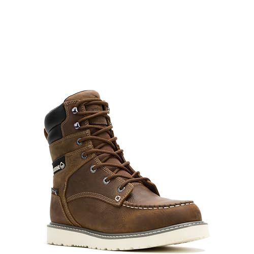 Image of Wolverine mens Trade Wedge Waterproof Steel Toe 6 inch
