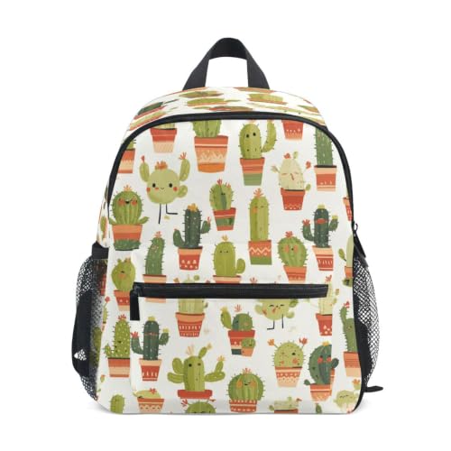 Sac d'école maternelle cactus lavable et robuste - Le cartable anti-taches pour enfant