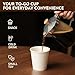 YEEHAW 12 oz 300 Pack Disposable Paper Coffee Cups, Bulk White Hot to Go Cups for Hot Coffee, Hot Liquid, Chocolate, Juice, Hot Beverage Drinkings, Ideal for Cafes, Bistros, Office and Family