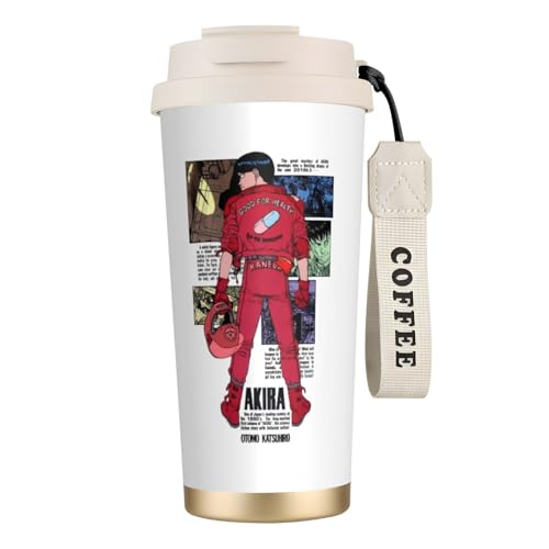 タンブラー アキラ グッズ 水筒 コーヒーカップ コンビニカップ ステンレスボトル 保温保冷 ストロー付き 持ち運び 直接ドリップ 大容量 おしゃれ プレゼント