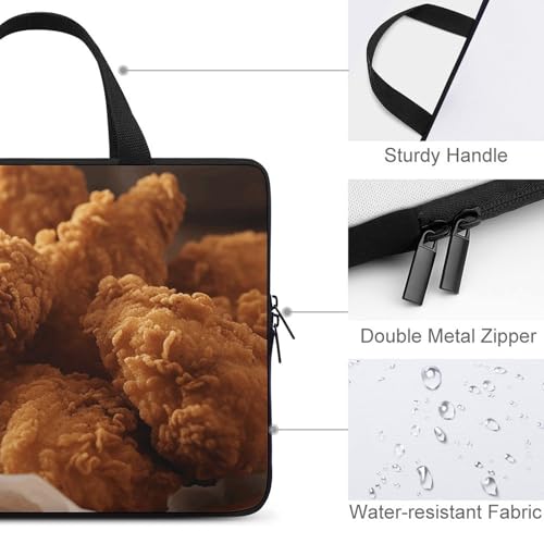Sacoche ordinateur portable poulet frit housse tablette imperméable durable - 3