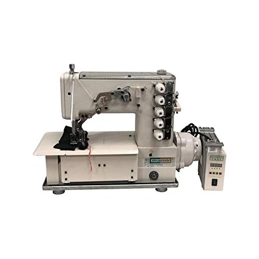 Máquina de Costura Galoneira Industrial Direct Drive 3 Agulhas, 5 Fios BC-4000-D - BRACOB (220)