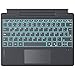 Produktbild Inateck Surface Pro 11 Tastatur,Kompatibel mit Surface Pro 11/10/9/8/X, KI-Funktion,Tastatur mit Touchpad 7-Farben Hintergrundbeleuchtung und Stifthalter,QWERTZ, KB05114