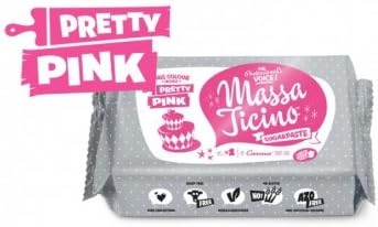 Massa Ticino Pretty Pink Sugar Paste 250g