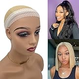 Atimiaza Silicone Wig Grip Band, Glueless Wig Grip Bands for Keeping Wigs in Place, No Slip wig Grip Headband for Lace Front, Comfortable Fit Wig Gripper (9.5''L x 1.6''W, Clear)