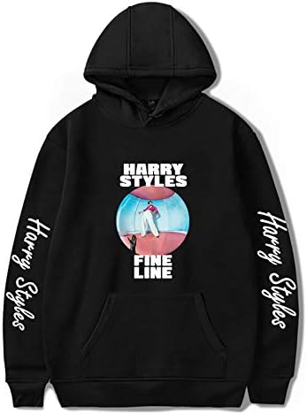 QSMGRBGZ Casual Hooded Sweatshirt,street Fashion Casual Unisex Hooded Sweater,printing Long Sleeve Round Neck Pullover Hoodies with Pocket,Cotton blend,black,XXS