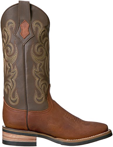 Ferrini Men's Maverick Brown Square Toe Western Boot, 13 D Us #TOP5