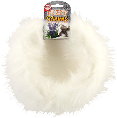 Fuzzy Stem 9′ Pure White