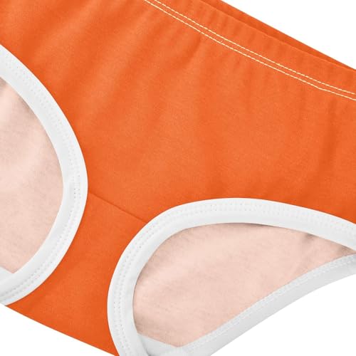 Joisal Animals Girls Underwear Toddler 2t Cotton Girl Panties Cute Orange Red Vermilion Underpants Briefs4