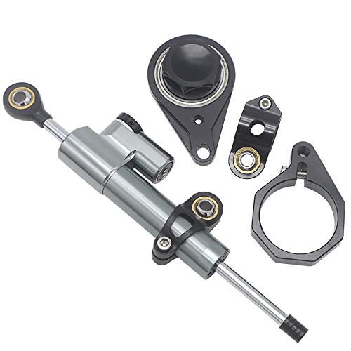 Amortisseur direction CNC pour GSXR 600 et 750 (2006-2017) avec kit support de montage complet
