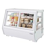KoolMore 35 in. Self-Service Countertop Bakery Display Refrigerator in White (CDC-165-WH)