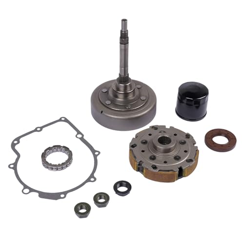 Wet Clutch Kit Compatible with Hisun ATV UTV 500 700, Bennche Bighorn, Massimo, Menards YardSport,