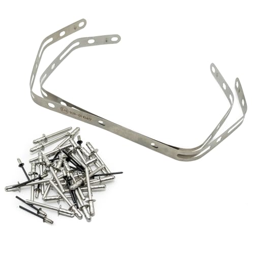 Juego de remaches para tubos de escape LeoVince S10034 / S1042 / S10417, kit de reparación de motos