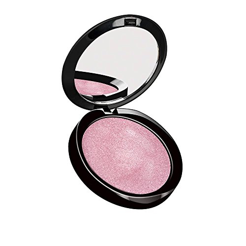 PuroBIO Certified Organic RESPLENDENT Intense and Long-Lasting Face and Body Highlighter with Castor Oil, Plant Glycerin and Rice Powder Shade 02 Pink. ORGANIC. VEGAN. NICKEL TESTED. MADE IN ITALY