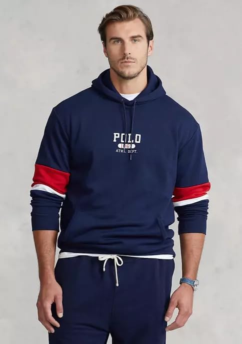 POLO RALPH LAUREN Double Knit Mesh Hoodie (Mesh Navy,L)2