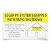 Photovoltaic Solar System Installer Label Kit | 57 Pack | 2020 | 2017 Code | Electrical Panel Safety | PV Warning Set | Caution Solar Circuit | Made in USA