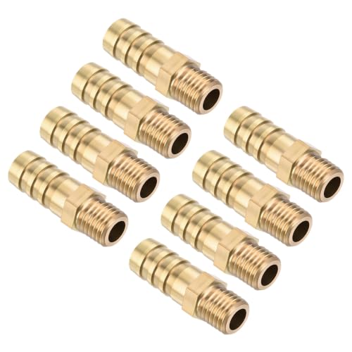 Kozelo 8pcs raccords laiton 10mm vers M10x1.25 mâle