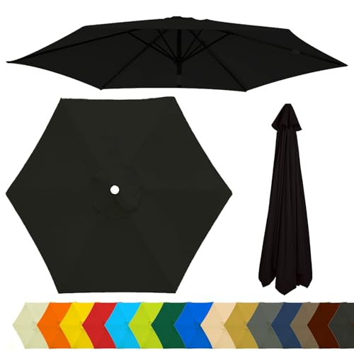 Cubierta de repuesto resistente de tela impermeable para sombrilla voladiza cuadrada 1