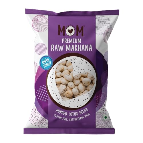 Image of MOM - Meal of the Moment, Roasted Premium Raw Makhana, 100g | Gluten Free | Anti Oxidants | MSG Free | Zero Trans Fat | No added Preservatives and No artificial Flavours (Pack of 3)