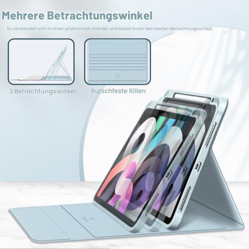 FINTIE Tastatur Hülle für iPad Air 11 Zoll, iPad Air 5./4. Gen (10,9 Zoll) – Ansicht 4