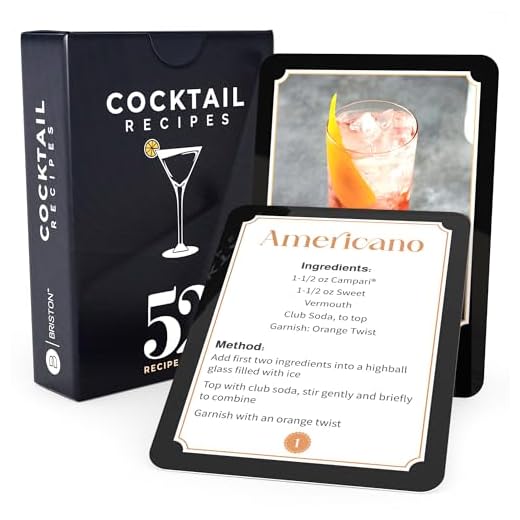 52 Cocktail & Mixed Drink Recipes Flash Cards – Simple & Easy Step Instructions & Tricks – Comprehensive Mixology Concoction Guide & Ingredient List – Master the Entertaining Art - Home Made Bartender
