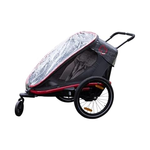 Rain Cover for Hamax Outback Multi-Sport Trailer + Stroller + Jogger (Two Seater) Cover