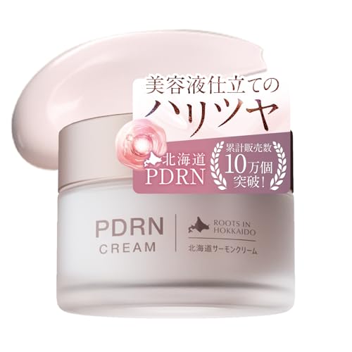 idio 北海道 PDRN フェイスクリーム サーモンPDRN 高保湿 乾燥 敏感肌 ナイアシンアミド セラミド 55g 日本製 (PDRN(標準容器))
