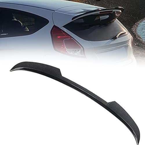 Aileron de coffre Ford Fiesta MK6.5 look carbone rabat de toit