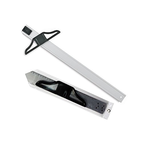 T-Square 24 In C-Thru té de dessin technique transparent portable