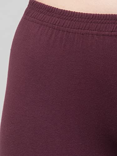 Image of Women's Cycling Shorts - Skin Fit Stretchable Tights for Gym, Sports, Running, Yoga & Layering Under Dresses - High-Waist, Seamless, Moisture-Wicking