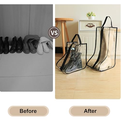 CiBiZi 4Pack Black Boot Bags Organizer