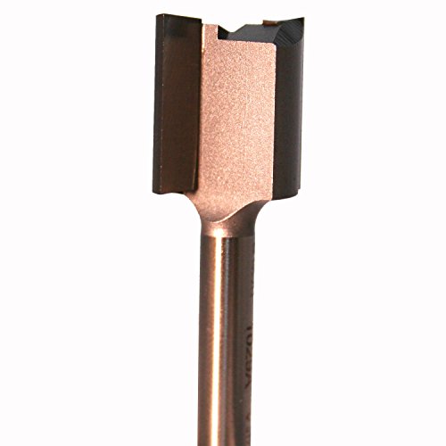 Whiteside Router Bits 1029A Straight Bit with 23 32-Inch Cutting Diameter and 3 4-Inch Cutting Length