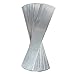 Brady 97199, 1.75" x 12" Silver Number & Letter Aluminum Utility Panels, 5 Packs of 25 pcs