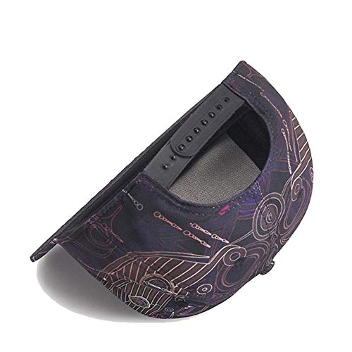 Image of Quanhaigou Snapback Hat for Men Women,Hip Hop Style Colorful Flat Bill Hats Teens Adjustable Baseball Cap