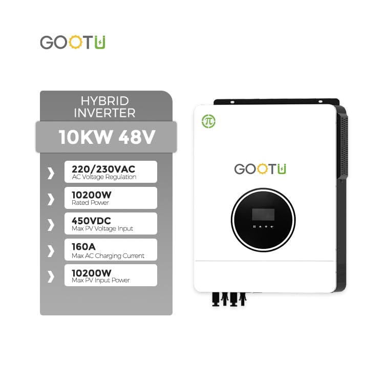 Image of 10.2 KW 48V Hybrid Solar Inverter Transformerless Technology with Monitoring (10.2 KW (48V))