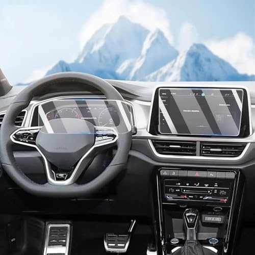 Écran LCD mat Volkswagen T-ROC film protection navigation anti-reflet et résistant aux rayures