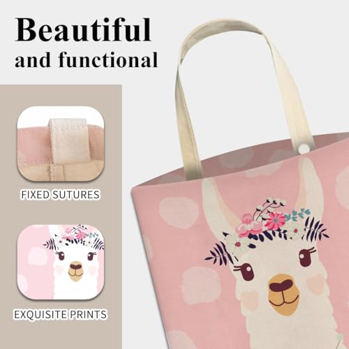 Image of Cute Pink Llama Car Trash Can, Organizer & Storage Bag, 5L Capacity, Anti-Slip, Multipurpose
