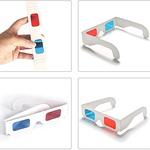 Amazon | 30本セット 3dメガネ 映画鑑賞 3D赤青メガネ シンプル 