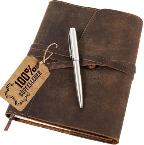 Leather Journal Lined Notebook - Embossed Tree Of Life Journal For Women, 7 X 5 Inches Mens
